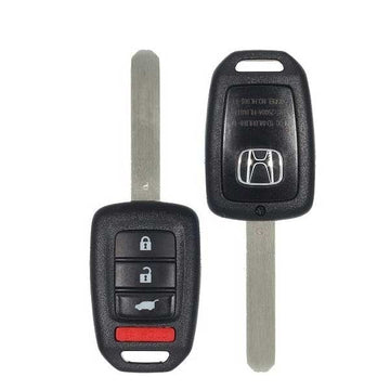 2017-2022 Honda CR-V / Civic / 4-Button Remote Head Key / PN: 35118-T2A-A60 / MLBHLIK6-1TA (5-Door)(G-Chip) (OEM)