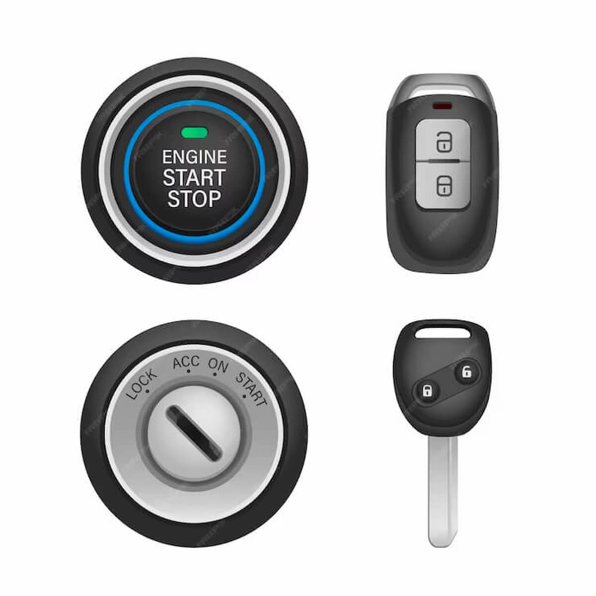 Push To Start vs Key