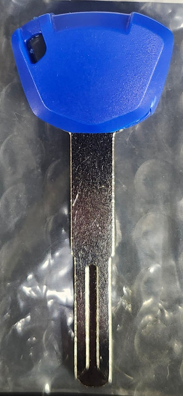 Kawasaki motorcycle key blank with left key blade