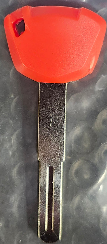 Kawasaki motorcycle key blank with left key blade