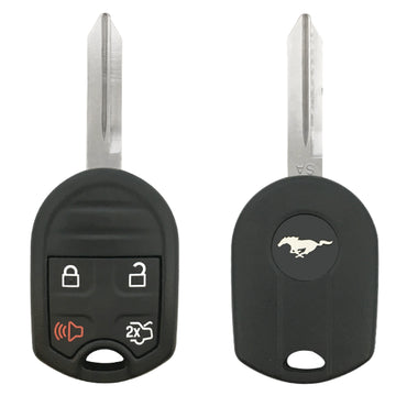 2011-2014 Ford Mustang / 4-Button Remote Head Key / PN: 164-R8087 / CWTWB1U793 / H75 / Chip 80 Bit (OEM Refurb)