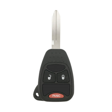 2004-2017 Jeep Patriot Compass 3-Button Remote Head Key | FCC ID: OHT692427AA, OHT692713AA | 68000603AA | Refurbished OEM | Recase