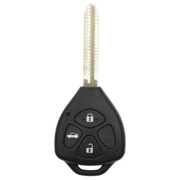 Xhorse XKTO03EN Wire Remote Key Toyota Flat Left 3 Buttons Triangle-Aftermarket