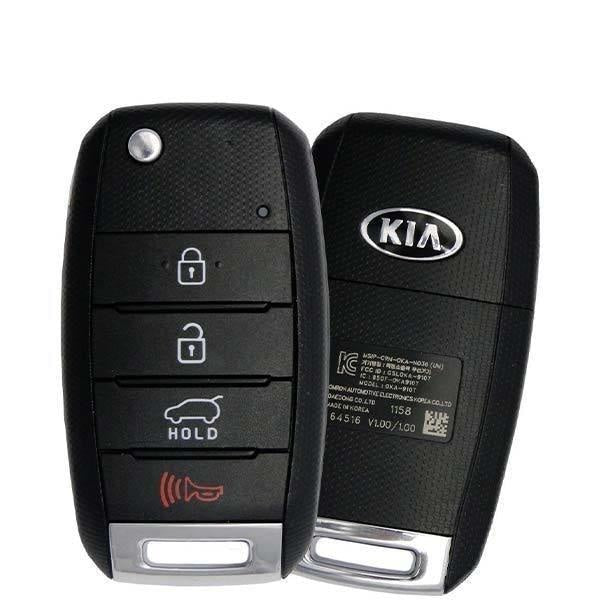 2014-2019 Kia Soul / 4-Button Flip Key / PN: 95430-B2100 / OSLOKA-875T (PS) (OEM)