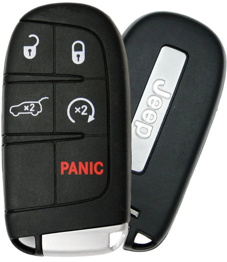 2014-2021 Jeep Grand Cherokee / 5-Button Smart Key / PN: 68143505AC / M3N40821302 (OEM)