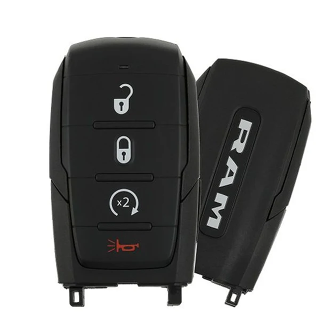 2019-2023 Ram 1500 Pickup / 4-Button Smart Key / PN: 68442915AB / OHT-4882056 (OEM)