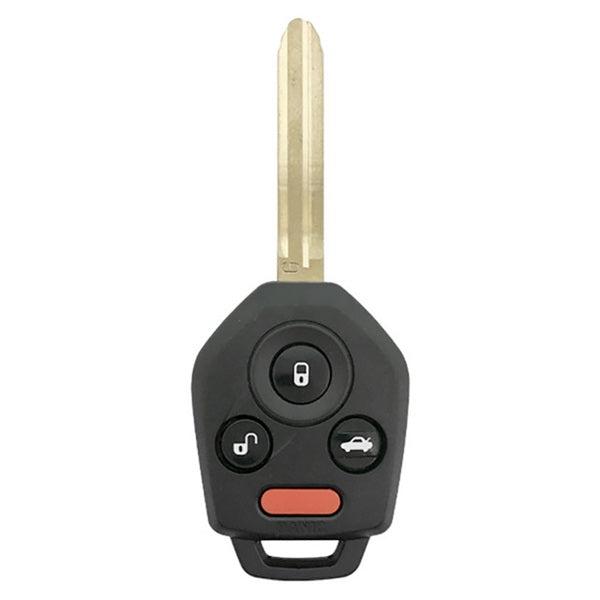 Subaru 4 Button Remote Key Combo CWTWB1U811 / 57497-FJ230 / 57497-AL00A / 57497-FJ021 / B110 / G Chip - Refurbished Recase 182383