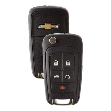 2014-2015 Chevrolet Malibu Impala / 5-Button Flip Key / PN: 5912546 / 433 MHz Version (OEM)