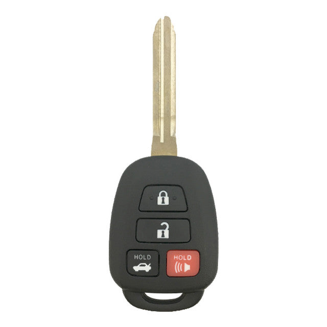 2014-2019 Toyota Camry Corolla / 4-Button Remote Head Key / PN: 89070-02A50 / HYQ12BDP (CANADIAN VEHICLES) (OEM REFURB)