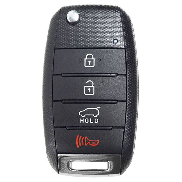 2014-2016 Kia Sportage / 4-Button Flip Key / PN: 95430-3W350 / NYODD4TX1306-TFL (SL13MY) (OEM Refurb)