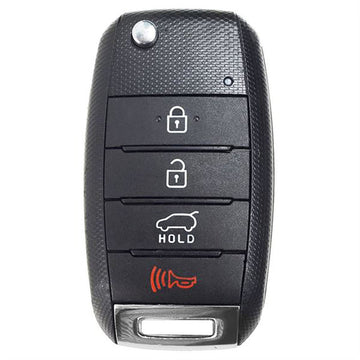 2014-2016 Kia Sportage / 4-Button Flip Key / PN: 95430-3W350 / NYODD4TX1306-TFL (SL13MY) (OEM Refurb)