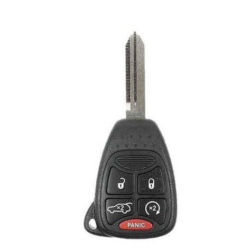 2006-2013 Chrysler Dodge Jeep  / 5-Button Remote Head Key / PN: 68029834AA / OHT692427AA (OEM Refurb)