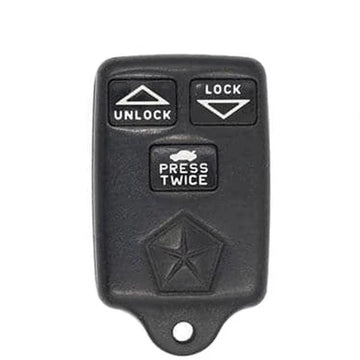 1993-1997 Chrysler Dodge / 3-Button Keyless Entry Remote w/ Trunk / PN: 04759136AB / GQ43VT7T (OEM Refurb)