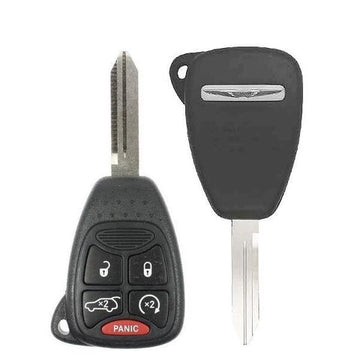 2007-2013 Chrysler 200 Sebring / 5-Button Remote Head Key / PN: 68273344AA  /  OHT692714AA  OHT692427AA (OEM Refurb)