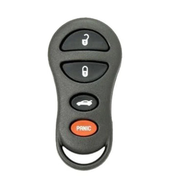 2001-2006 Chrysler / Dodge / Jeep / 4-Button Remote / PN 04686481AX / GQ43VT17T(OEM Refurb)