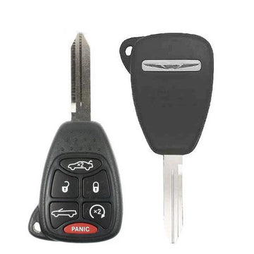 2007-2014 Chrysler 200 Sebring Convertible / 6-Button Remote Head Key / PN: 68291091AA / OHT692713AA / (OEM Refurb)