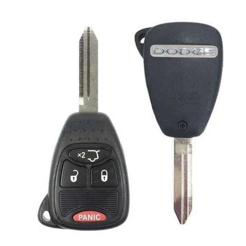 2006-2009 Dodge Durango / 4-Button Remote Head Key / PN: 05179512AC / OHT692715AA (OEM)