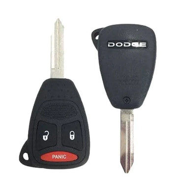 2005-2011 Dodge Dakota / 3-Button Remote Head Key / PN: 05183348AA / KOBDT04A (Non-Transponder) (OEM)