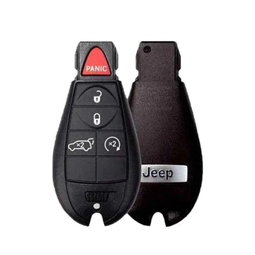 2009-2013 Jeep Grand Cherokee / 5-Button Fobik Key / PN: 56046735AH / IYZ-C01C / Keyless Go Fobik (OEM)