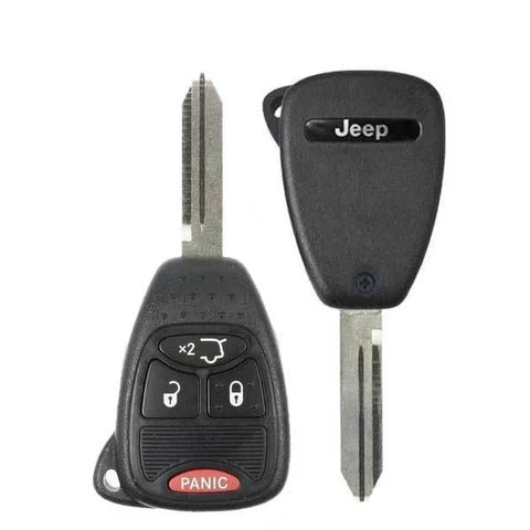 2005-2012 Jeep Liberty Commander Grand Cherokee / 4-Button Remote Head Key / PN: 05183349AC / OHT692715AA  (OEM)