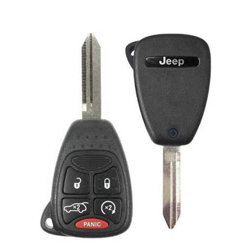 2006-2007 Jeep Grand Cherokee / 5-Button Remote Head Key / PN: 6827336AB / 0HT692714AA (OEM)