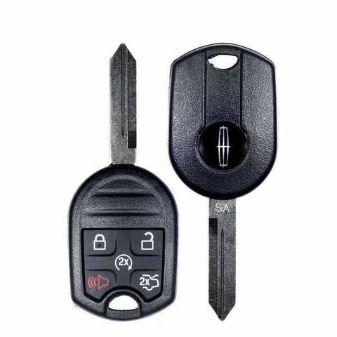 2007-2017 Lincoln / 5-Button Remote Head Key / PN: 164-R8056 / CWTWB1U793 (80 Bit) (OEM)