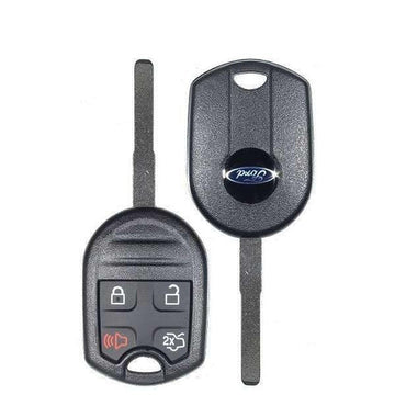 2012-2019 Ford Fiesta  / 4-Button Remote Head Key / PN:164-R7976 / CWTWB1U793 / HU101 / Chip 80 Bit (OEM Refurb)