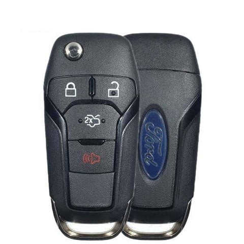 2013-2016 Ford Fusion / 4-Button Flip Key / PN: 164-R7986 / N5F-A08TAA (128 Bit) (OEM Refurb)