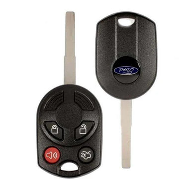 2011-2019 Ford / 4-Button Remote Head Key / PN: 164-R8046 / OUCD6000022 / HU101 HS / Chip 80 Bit (OEM)