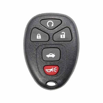 2006-2013 GM Chevrolet / 5-Button Keyless Entry Remote / PN: 20935331 / OUC60270 (OEM Refurb)