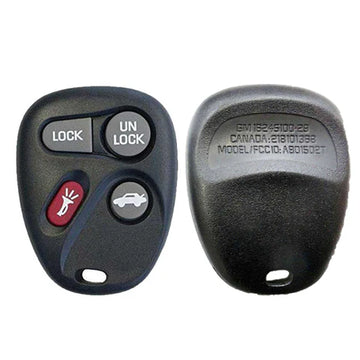 1996-2002 GM / 4-Button Keyless Entry Remote / PN: 16245100-29 / ABO1502T (OEM Refurb)