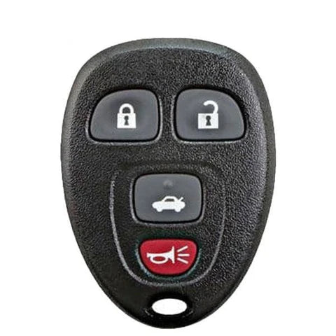 2005-2012 GM Chevrolet / 4-Button Keyless Entry Remote / PN: 15252034 / KOBGT04A (OEM Refurb)