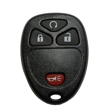 Buick Chevrolet Pontiac 4-Button Remote KOBGT04A 15114374 - Refurbished Recase