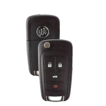 2010-2019 Buick / 4-Button Flip Key / PN: 5912555/ OHT01060512 (non-PEPS) (Strattec)