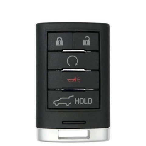 2010-2015 Cadillac SRX / 5-Button Smart Key w/ Hatch / PN: 22865375 / NBG009768T (OEM Refurb)