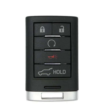 2010-2015 Cadillac SRX / 5-Button Smart Key w/ Hatch / PN: 22865375 / NBG009768T (OEM Refurb)