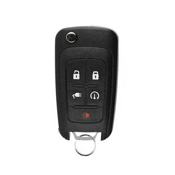 2011-2015 Chevrolet Volt / 5-Button Flip Key w/ Plug-In / PN: 22923862 / OHT05918179 / PEPS (OEM Refurb)