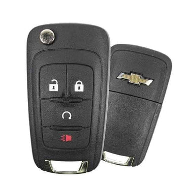 2012-2019 Chevrolet Sonic  / 4-Button Remote Flip Key / PN 13584829 / KR55WK50073 (OEM Refurb)