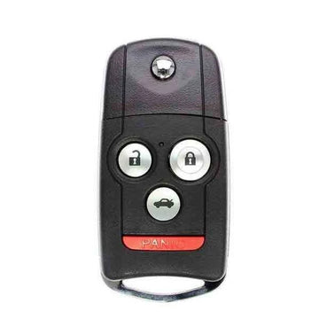 2007-2008 Acura TL / 4-Button Flip Key / PN: 3511-306 / OUCG8D-439H-A (OEM Refurb)