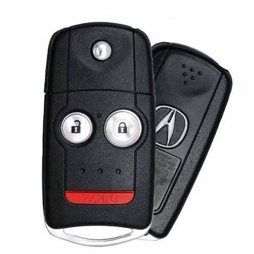 2007-2013 Acura MDX RDX / 3-Button Flip Key / PN: 35111-STX-325 / N5F0602A1A (OEM)