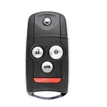 2009-2014 Acura TL / 4-Button Remote Flip Key / PN: 35119-TK4-305 / MLBHLIK-1T (OEM Refurb)