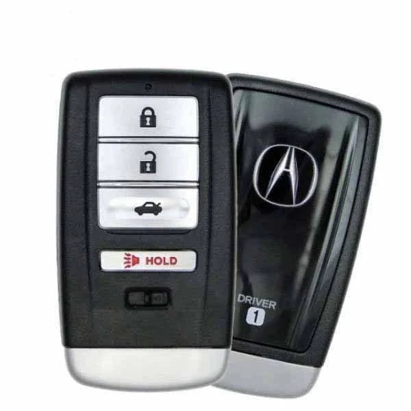 2015-2020 Acura ILX RLX TLX / 4-Button Smart Key / PN: 72147-TZ3-A01 / KR5V1X (Driver 2) (OEM)