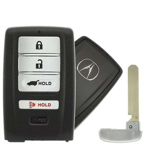 2014-2020 Acura MDX RDX / 4-Button Smart Key / PN: 72147-TZ5-A01 / KR5V1X (Driver 1) (OEM)