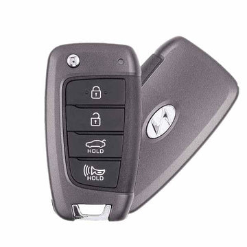 2018-2021 Hyundai Accent / 4-Button Flip Key / PN: 95430-J0700 / NYOSYEC4TX1707 (HC 4BT) (OEM)