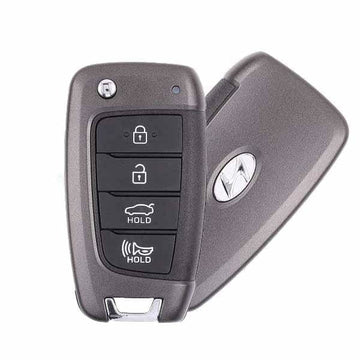 2018-2021 Hyundai Accent / 4-Button Flip Key / PN: 95430-J0700 / NYOSYEC4TX1707 (HC 4BT) (OEM Refurb)