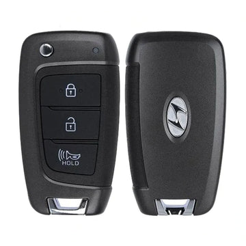 2018-2022 Hyundai Santa Fe / 3-Button Flip Key Remote / PN: 95430-S2300 / TQ8-RKE-4F41 (OEM Refurb)