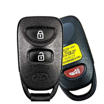 2007-2010 Kia Rio Rio5 / 3-Button Keyless Entry Remote / PN: 95430-1G011 / PLNHM-T002 (OEM Refurb)