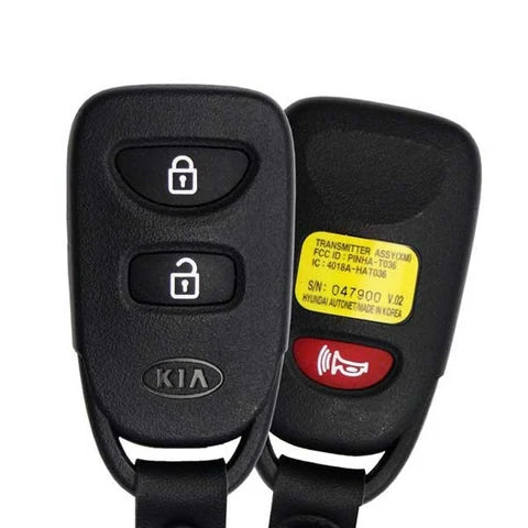 2006-2013 Kia Sorento Rio / 3-Button Keyless Entry / PN: 95430-1U000 / PINHA-T036 (OEM Refurb)