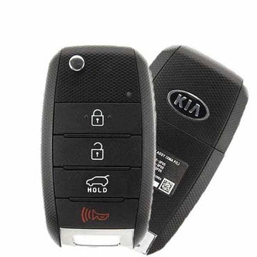 2013-2015 Kia Sorento / 4-Button Flip Key HS / PN: 95430-1U500 / TQ8-RKE3F05 (XMA F/L) (OEM Refurb)