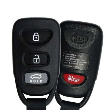 2010-2013 Kia Optima / 4-Button Keyless Entry Remote / PN: 95430-2T000 / NYOSEKS-TF10ATX (OEM Refurb)